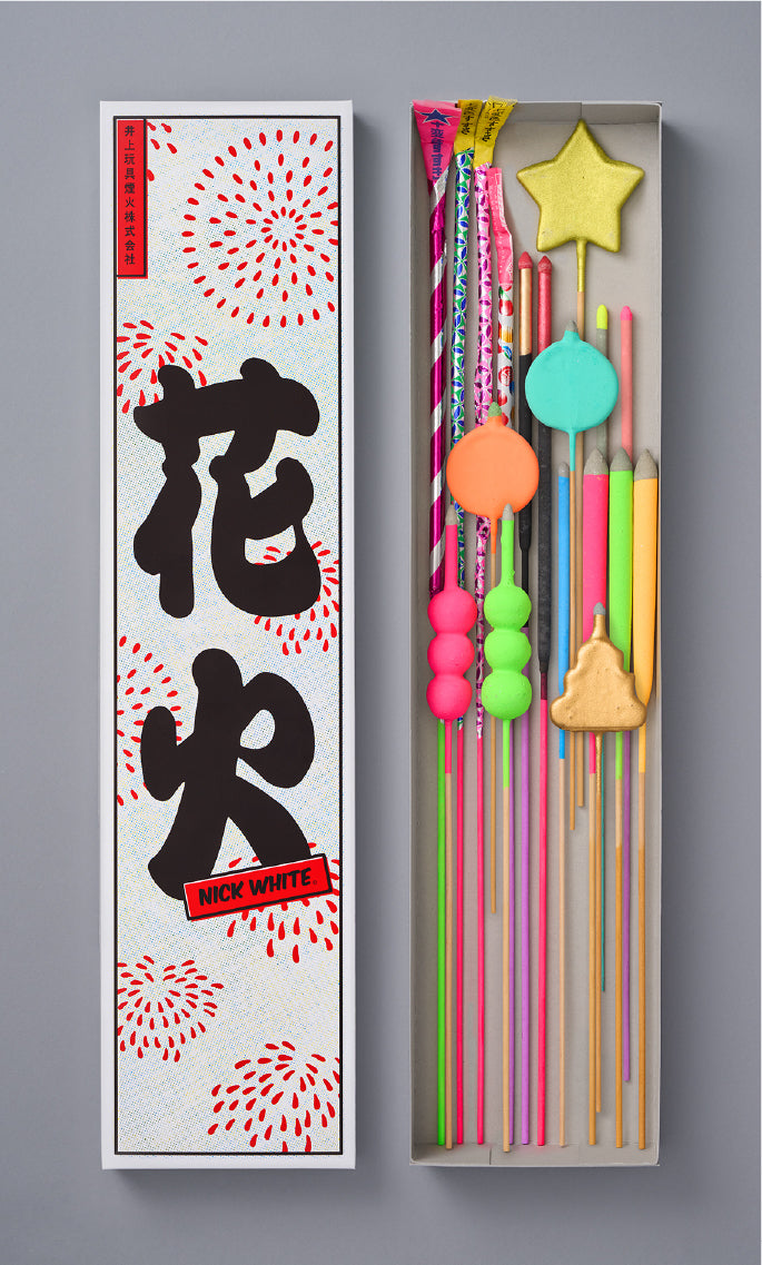 井上玩具煙火 ✕ NICK WHITE