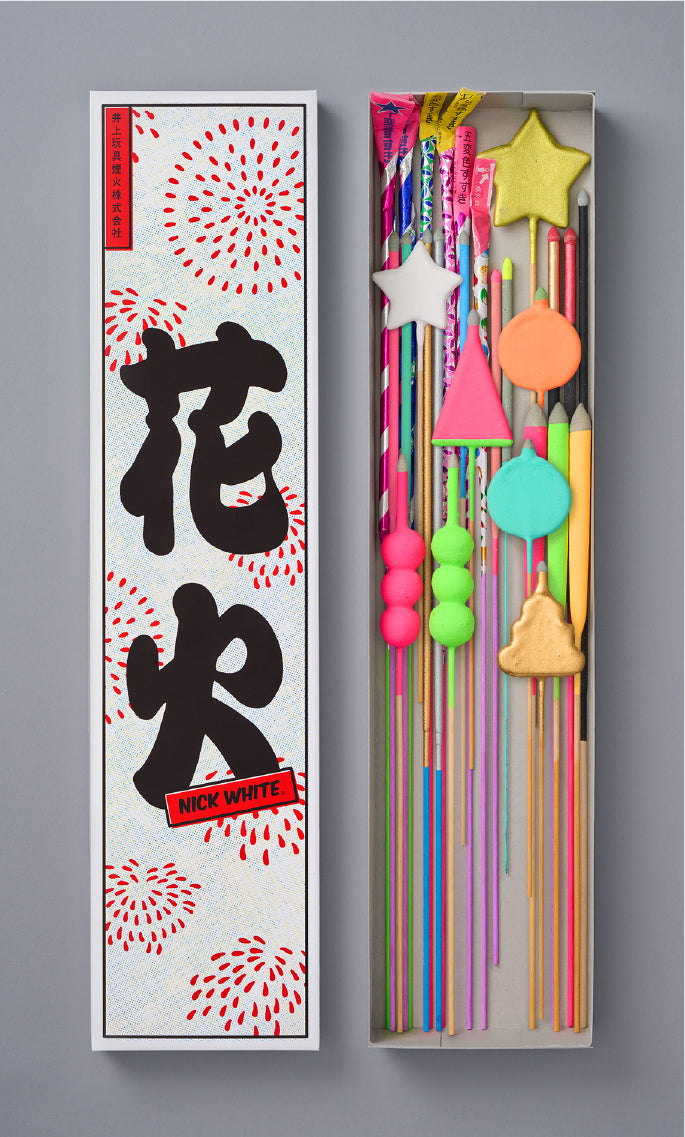 井上玩具煙火 ✕ NICK WHITE